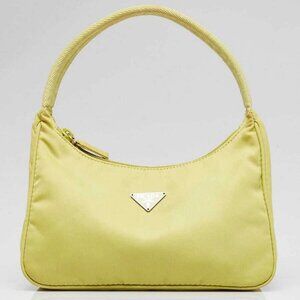 Prada Light Green Tessuto Nylon Mini Bag